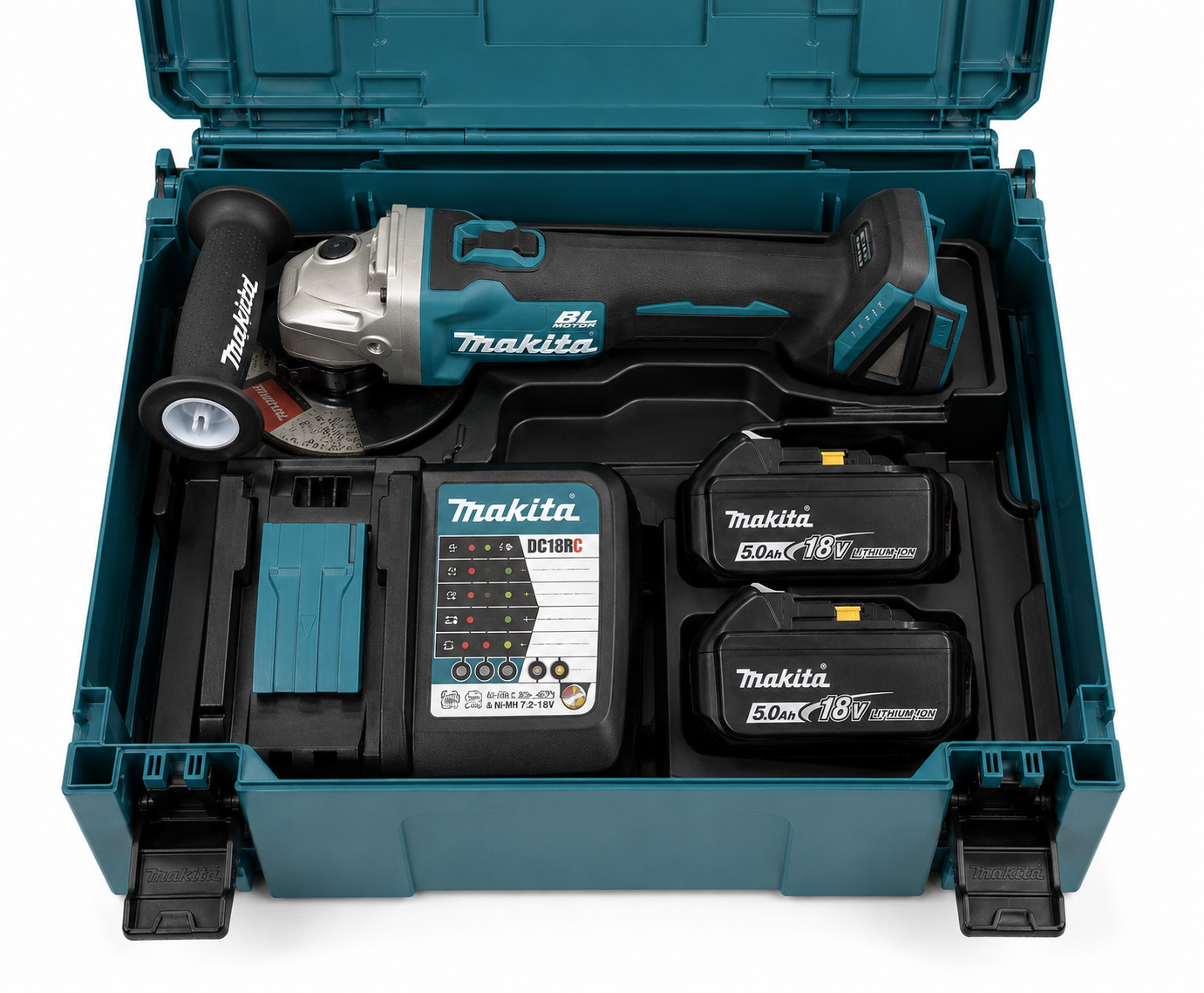 Makita Akku-Winkelschleifer 18V (DGA517RTJ)